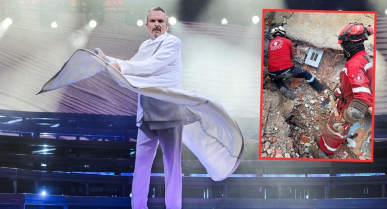 Miguel Bosé defiende a Topos Azteca ante restricciones en Colombia tras terremoto
