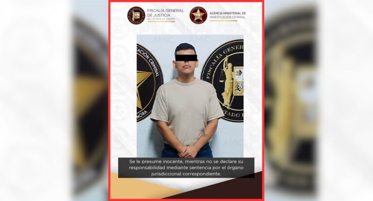 Detienen en Hermosillo a hombre acusado de secuestro y robo en Tamaulipas