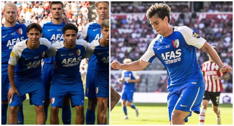 Mateo Chávez y AZ Alkmaar conquistan la Supercopa de la Eredivisie con goleada al PSV
