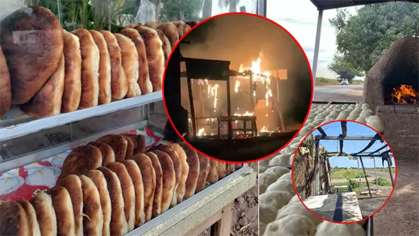 Incendio destruye puesto de empanadas artesanales en Valle del Yaqui