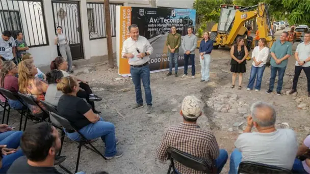 Inicia rehabilitación integral de calle Tecoripa en colonia Solidaridad, Hermosillo