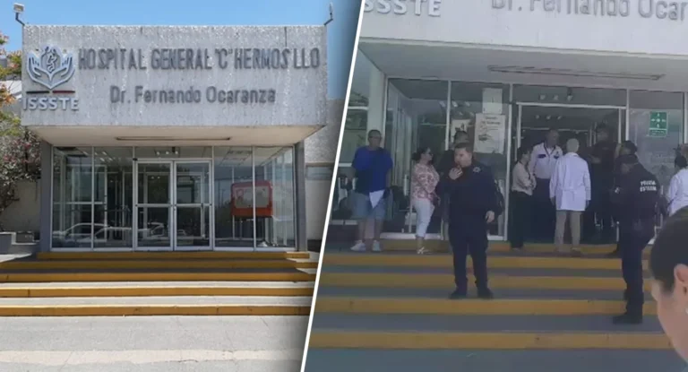 ISSSTE atiende fuga de gas en Hospital General ‘Dr. Fernando Ocaranza’ en Hermosillo