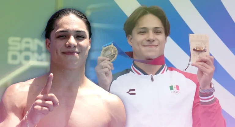 Osmar Olvera domina en clavados con tres oros en Santo Domingo 2026