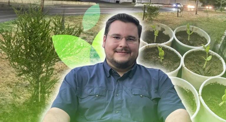 Daniel Aguirre impulsa reforestación para mitigar el calor en Hermosillo