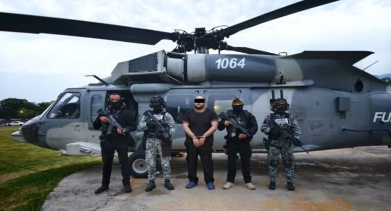Detienen a Edgar Valeriano “Kamoni”, presunto jefe del Cártel de Tepalcatepec en Michoacán