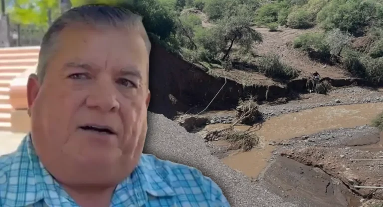 Colapso de puente en Suaqui Grande deja incomunicados a más de mil habitantes