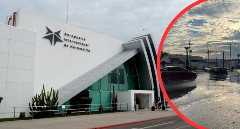 Se cancelan seis vuelos en Hermosillo por huracán Polo