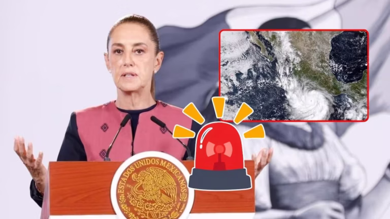 Huracán Polo alcanza categoría 5 y activa alertas en el Pacífico mexicano