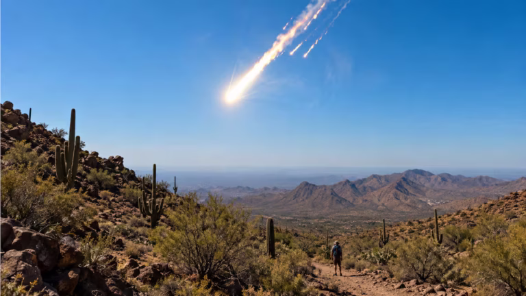 Meteorito de un metro cruza Sonora y provoca estruendo en varios municipios