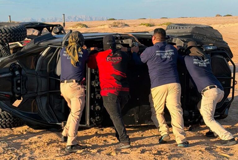 Avanza sin incidentes graves el Corredor Sonoyta-Puerto Peñasco, confirma Protección Civil
