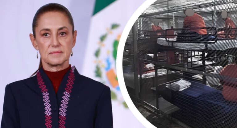 Sheinbaum solicita reporte sobre presuntas jaulas para migrantes mexicanos en Florida