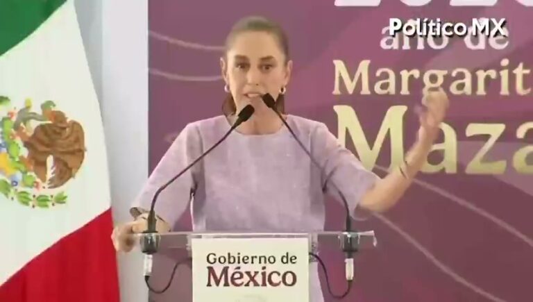 Claudia Sheinbaum critica reunión entre Vicente Fox y Alejandro Moreno por alianza política