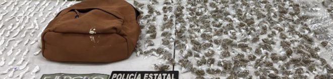 Aseguran más de 300 envoltorios de narcóticos en operativo conjunto en Nogales