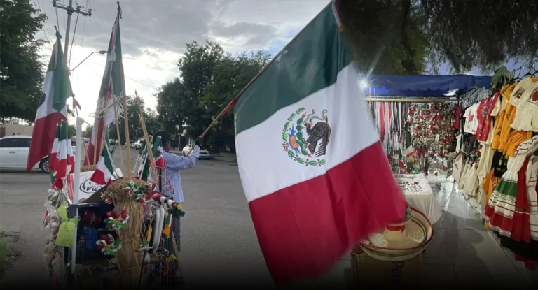 Ventas de artículos patrios en Hermosillo registran baja antes de fiestas patrias
