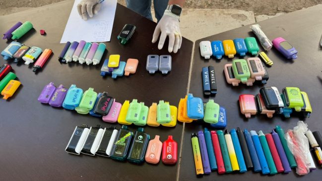Coesprisson destruye más de dos mil vapeadores para proteger la salud en Sonora
