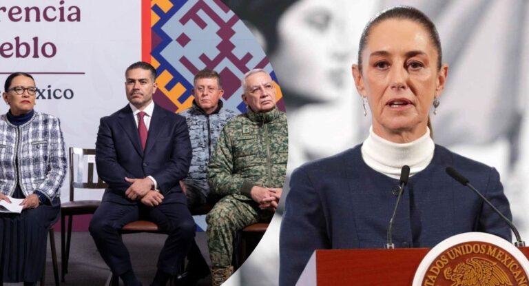 Claudia Sheinbaum denuncia intento de Estados Unidos por dividir al Gabinete de Seguridad mexicano