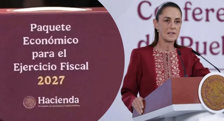 Claudia Sheinbaum defiende Paquete Económico 2027 sin nuevos impuestos ni gasolinazos