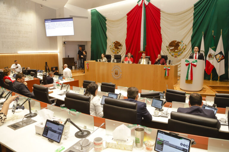 Pleno del Congreso del Estado de Sonora durante sesión ordinaria en septiembre de 2026