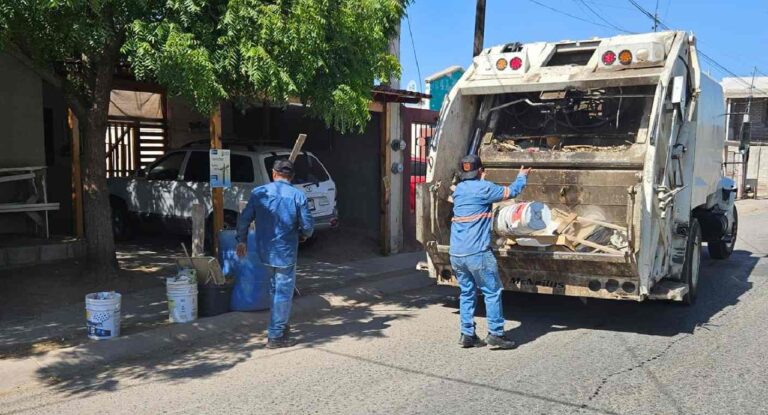 Ayuntamiento de Hermosillo retira 22 camiones de basura por fallas mecánicas tras accidente laboral