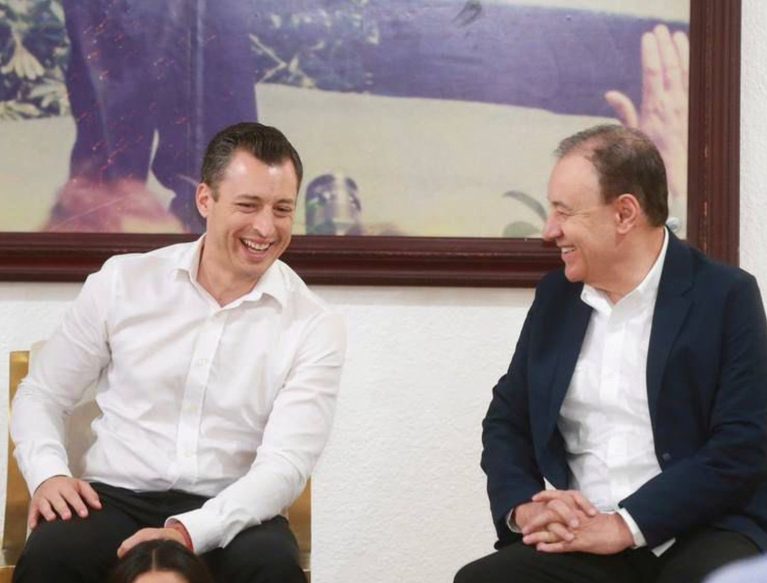 Durazo y Colosio protagonizan enfrentamiento político; Álvarez Máynez denuncia al gobernador ante el INE