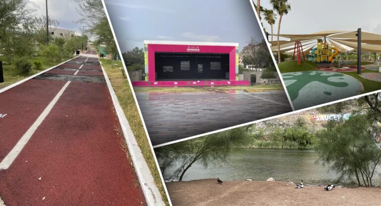 Avanza la rehabilitación del parque La Sauceda en Hermosillo con nuevas inversiones
