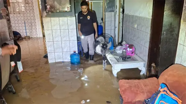 Lluvias intensas provocan daños en viviendas de Empalme y Guaymas