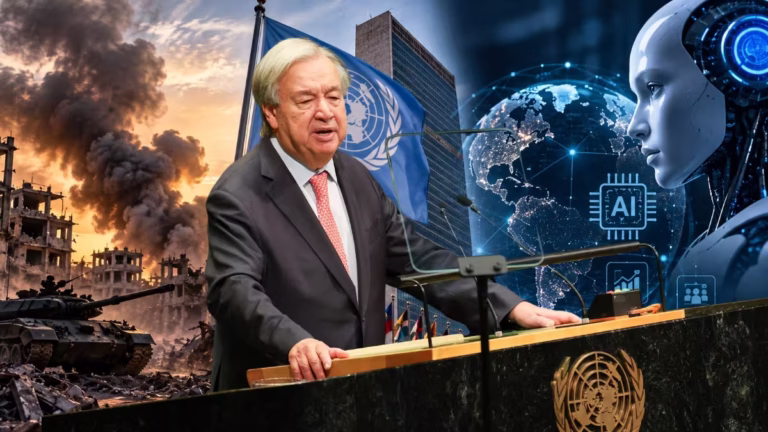 Guterres urge controles globales a la IA y reformas en la ONU ante líderes mundiales