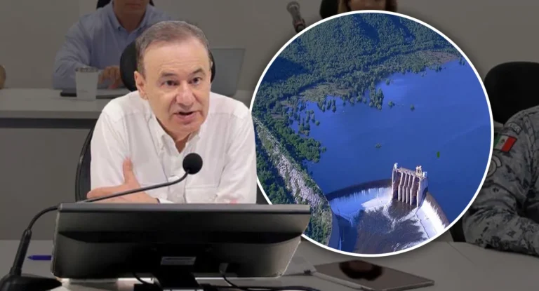 Presa Mocúzarit registra 276 mm de lluvia tras Huracán Polo en Sonora