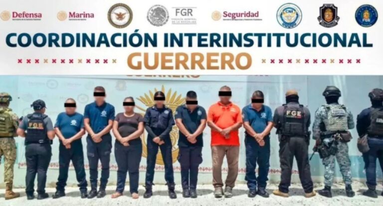 Detienen a secretario de Seguridad y policías en Coyuca de Benítez por desaparición forzada y homicidio