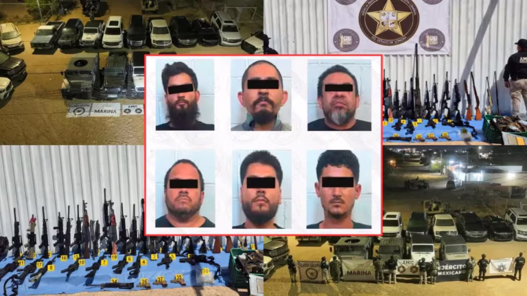 Detienen a siete por privación de libertad y agresión armada en Puerto Peñasco
