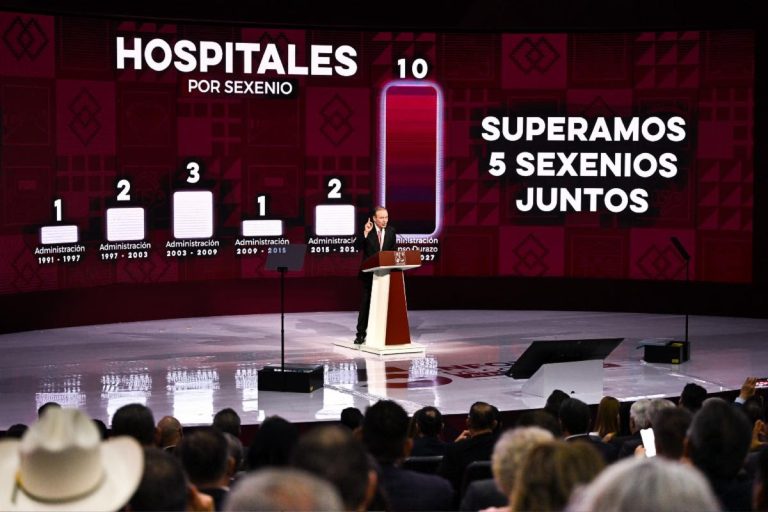 Alfonso Durazo presenta Quinto Informe de Gobierno con avances en Sonora