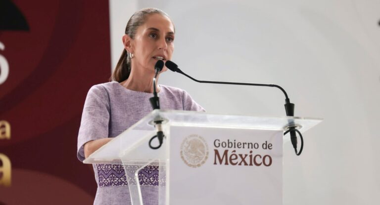 Claudia Sheinbaum cuestiona fraudes electorales y gobiernos previos a AMLO