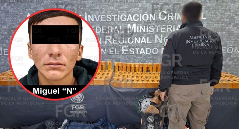 Aseguran 94.5 litros de cocaína disfrazada de vitaminas en aeropuerto de Nuevo León