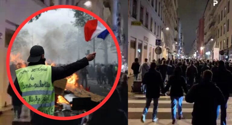 Ciudadanos se organizan en Lyon para frenar saqueos durante disturbios en Francia