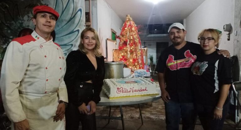 Preparan cena navideña para 300 familias vulnerables en Hermosillo