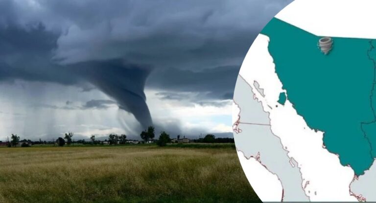 Alertan por vientos fuertes y posible formación de torbellinos en el norte de Sonora