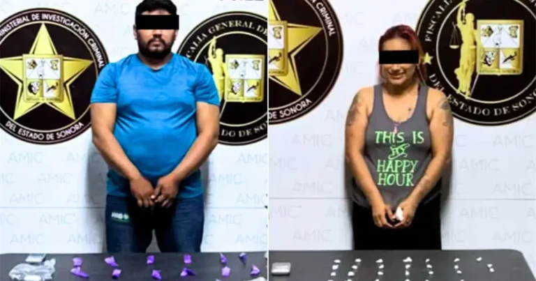 Detienen a dos presuntos narcomenudistas tras cateos simultáneos en Hermosillo