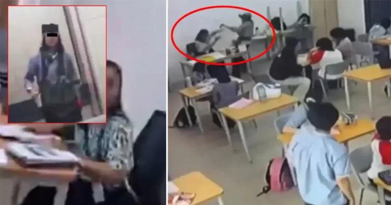 Estudiante de 16 años ataca con hacha a maestra en escuela internacional de Kuching