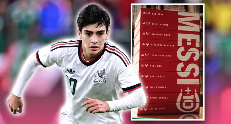 Gilberto Mora, seleccionado en la campaña global Messi +10 de Adidas