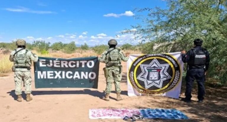 Aseguran droga y equipo para armas en operativos en Altar y Sonoyta