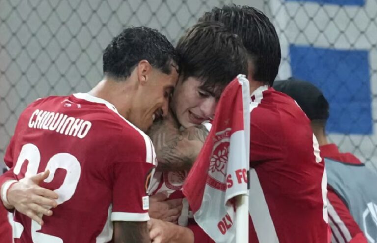 Armando ‘La Hormiga’ González da victoria al Olympiacos en la Europa League