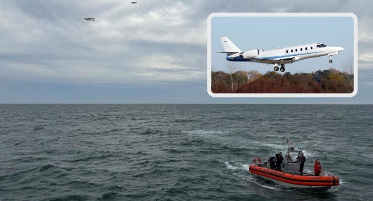 Localizan restos de avión médico desaparecido frente a Nantucket