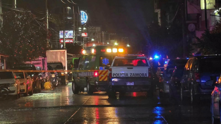 Ataque armado en bar de Zamora deja cinco muertos y tres lesionados