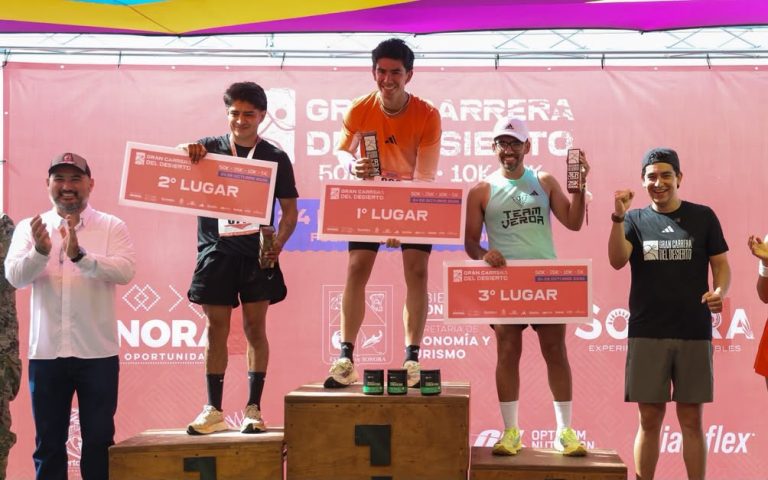 Gran Carrera del Desierto reúne a más de 600 corredores y consolida proyección internacional en Sonora