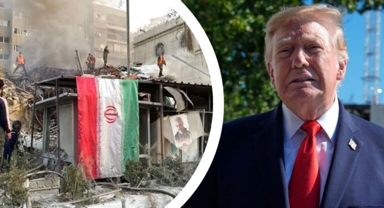 Trump descarta armas nucleares y envío de tropas a Irán, pero considera uso de bomba MOAB