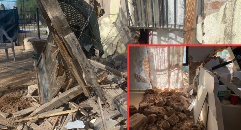 Recurrentes accidentes viales dañan vivienda en bulevar Luz Valencia, Hermosillo